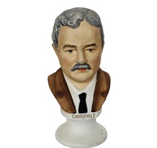 Theodore Roosevelt Bust Figurine Lefton Japan President Sculpture Political Gift - £31.16 GBP