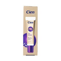 Cien Eye Cream for Mature Skin 15 ml w/Calcium, Colagen and Soya Oil. - £9.83 GBP
