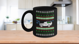 1987 Mercedes Benz 240GD Ugly Christmas Sweater Coffee Mug - £14.26 GBP+