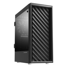 T7 Atx Mid Tower Premium Computer Pc Case With Pre-Installed Two(2) 120M... - $87.39