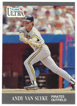 1991 Fleer Ultra #287 Andy Van Slyke Pittsburgh Pirates - £0.78 GBP