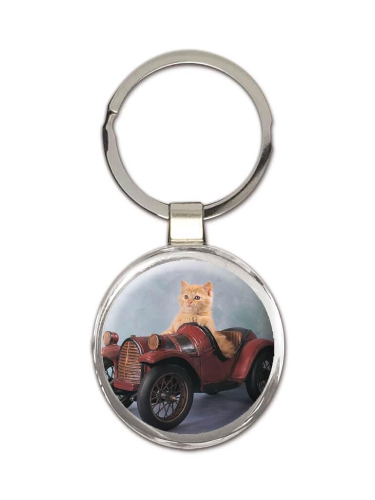 Primary image for Cat : Gift Keychain Cute Animal Kitten Funny Friend Car