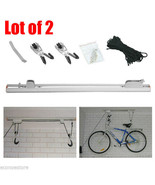 2x Bike Lift Rack w Ceiling Rail Mounting Bike Rack (Bike &amp; Ladder Lift)... - $56.41 CAD