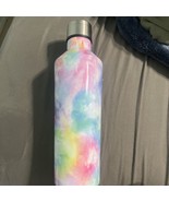 Claire’s 20oz. Stainless Steel Reusable Water Bottle Tie-dye Pastel Colors - $14.99