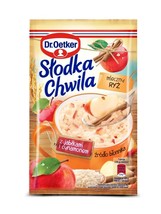 Dr.Oetker Slodka Chwila hot MILKY RICE treat in a mug: APPLE CINNAMON 5pc. - $10.35