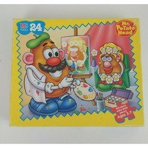 Vintage 1998 Milton Bradley Mr. Potato Head 24 Piece Puzzle 100% Complete - £11.59 GBP