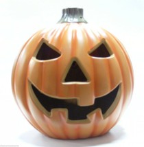 Light Up Orange Pumpkin Halloween Decoration Accessory Prop - £11.77 GBP