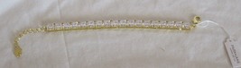 PARK LANE Limited Edition golden finish DESIRE Tennis Bracelet 7"+2" - $116.83