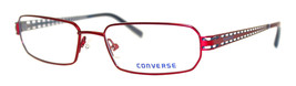 Converse Ophthalmic Eyeglass Unisex Soft Rectangle Metal Frame Denial Re... - £27.82 GBP