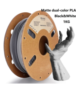 ERYONE Matte Dual Colour 1kg 1.75mm PLA 3D Printer Filament: Make Unique... - $32.95