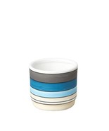 Polychrome Cylinder Pot, Heavy Ceramic 3-lb, 5.5 inch, Stylish Stamped D... - €48,40 EUR