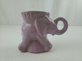 VTG 1983 Frankoma GOP Lt. PURPLE Elephant Political Mug Excellent For Collector - $20.00