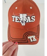 Texas Longhorns Strapback Hat Sam&#39;s Cap OSFA  Acrylic 80%, Wool 20% - $519.61 MXN