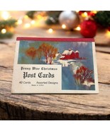 New Vintage Penny Wise Christmas Post Cards Bundle 40 pack 4 Different D... - $407.06 MXN