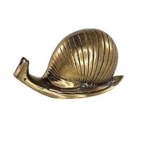 Vintage Brass Snail Paperweight Figurine - £15.97 GBP