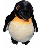 SeaWorld  Penguin Plush Stuffed Animal 12” Vinyl Beak Feet Realistic Sof... - £10.29 GBP