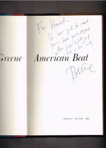 American Beat by Bob Greene (1983, Hardcover) Signed Autographed book - £77.68 GBP
