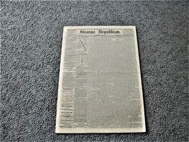 Geauga Republican, Wednesday, March 30, 1881- Chardon, Ohio Newspaper. - $18.94