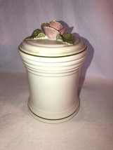 GBC Italy Majolica Vanity Jar Mint - £15.72 GBP