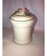 GBC Italy Majolica Vanity Jar Mint - £15.74 GBP