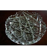 American Brilliant Faceted Candy Dish - £11.68 GBP