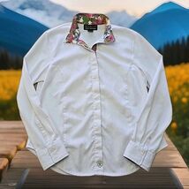 Ariat Pro Series Riding Shirt Womans Size 40 Equestrian Western Rockabilly - $23.76