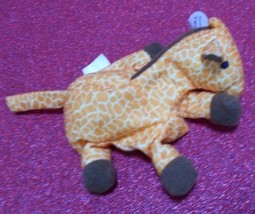 Ty Teenie Beanie Babies Twigs The Giraffe 1993, Rare w/Tag Errors - Read Listing - £196.71 GBP