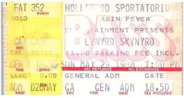 Vintage Lynyrd Skynyrd Ticket Stub May 29 1988 Pembroke Pines Sportatorium FL - £19.77 GBP