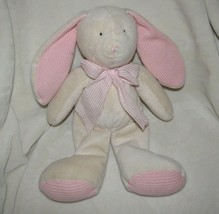 Russ Floppity Bunny Rabbit Stuffed Plush Pink Thermal Waffle Weave Ear Feet - £101.40 GBP