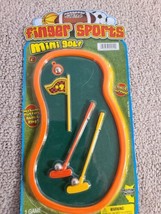 NEW Vintage Finger Sports Mini Golf Novelty Game Putters Ball Finger Gam... - £6.65 GBP