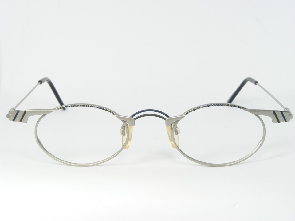 Vintage GMC Par Tendance Company 6767 2 Argent/Vert/Bleu Lunettes 44-20-135mm Item image 2