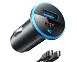 USB C Car Charger Adapter, Anker 52.5W Cigarette Lighter USB Charger, 32... - $33.99