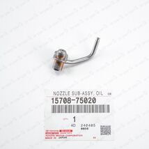 New Genuine Toyota 10-12 4Runner 05-22 Tacoma 4 Cyl 2.7L 2TRFE  Oil Nozz... - $17.21