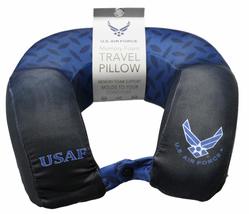 JWM Memory Foam Travel Neck Pillow - Air Force - £23.49 GBP