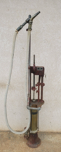 Antique Gas Pump Pennsylvania Hand Crank Curbside RARE Petite size - $1,387.78