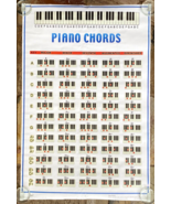 Piano Chords Poster-2001-Walrus Productions-#2524 Trends- 34 x 22.5&quot; - $12.98 CAD