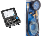 Deluxe Compression Tester Kit with Carrying Case for Gasoline Engines &amp; ... - £212.23 GBP