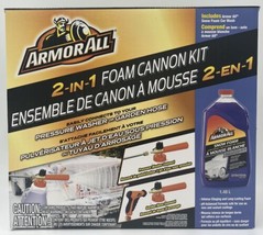 Armor All 2-IN-1 Foam Cannon Kit - Car Cleaning Kit NEW - £36.20 GBP