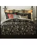 American Living Modern Country Floral Black 2pc Standard Shams - $56.00