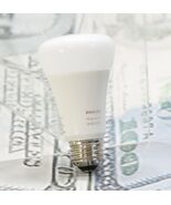 Philips Hue White Color A19 Bluetooth Smart LED Bulb 9290012575 10W 800 ... - $523.91 MXN