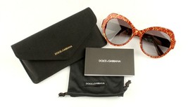 *DOLCE &amp; GABBANA D&amp;G Red &amp; Gold Lace Sunglasses DG 4320 - $2,240.79 MXN