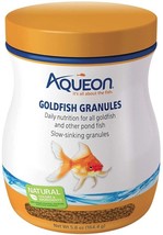 Aqueon Goldfish Granules Slow Sinking Fish Food - Goldfish, Pond Fish - ... - £9.34 GBP