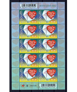 South Africa 1169 MNH Hearts Letters World Post Day ZAYIX 0124M0181 - £4.14 GBP