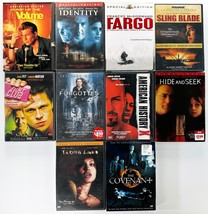 Lot Of 10 DVD Movies Drama Thriller Films Fargo Fight Club American History X - £23.80 GBP