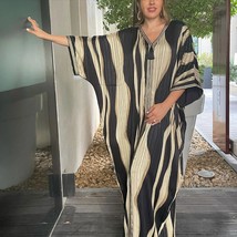Fashion  Abayas Moroccan Caftan Batwing Muslim Woman Arabic Long Dresses Party E - £100.04 GBP