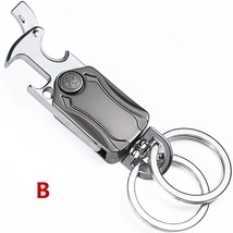 Tip gyro key chain quality alloy multifunctional bottle opener knife key ring men waist thumb200