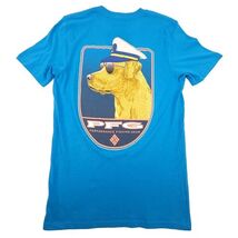 Columbia PFG Dog Blue T-Shirt Size Small New - $18.99