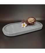 Zeolite Decorative Bowl Oval Green Tray Bathroom Accessories Make-Up Plate - $1,181.65 MXN