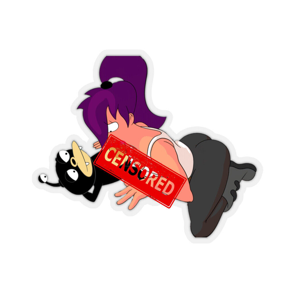 Erotic H Sticker: Leela & Nibbler
