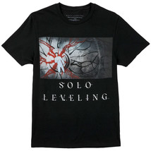 Solo Leveling Sung Front Print T-Shirt Black - £22.41 GBP+